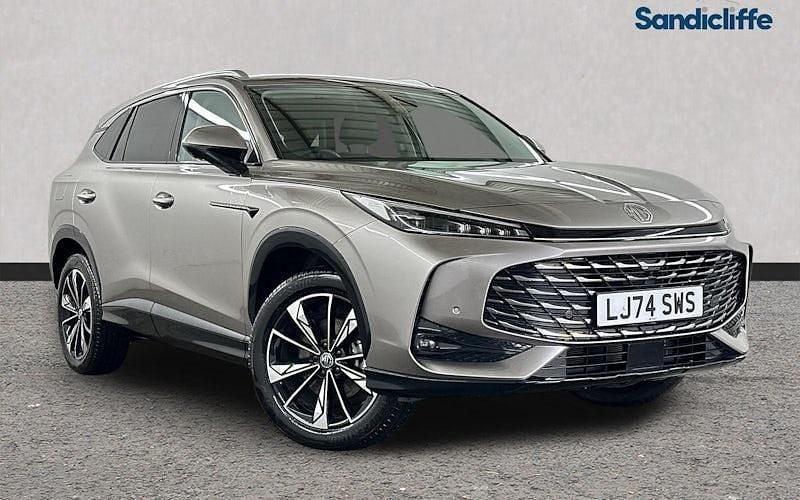 Metallic cosmic silver Used 2024 MG HS Trophy SUV | £19,700 (Expensive) - Image 1/4