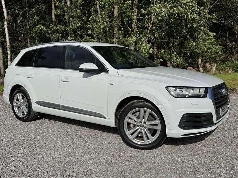 White Used 2016 Audi Q7 S-Line SUV | £23,995 (Fair price) - Image 1/4