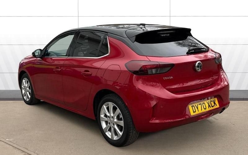 Used Vauxhall Corsa Elite 101 HP (74 kW) 2020 Red Hatchback