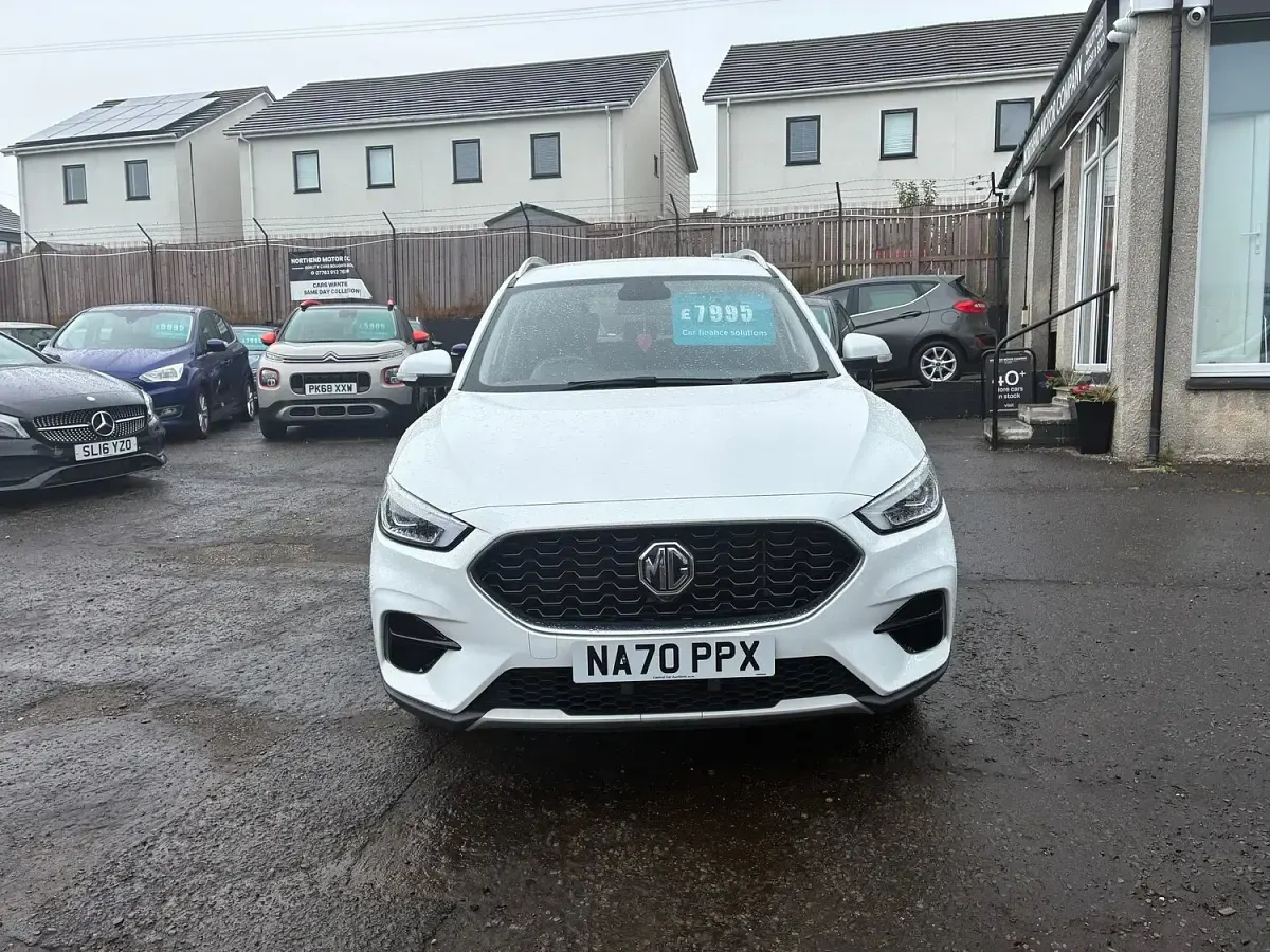 Used MG ZS Excite 106 HP (77 kW) 2020 White SUV