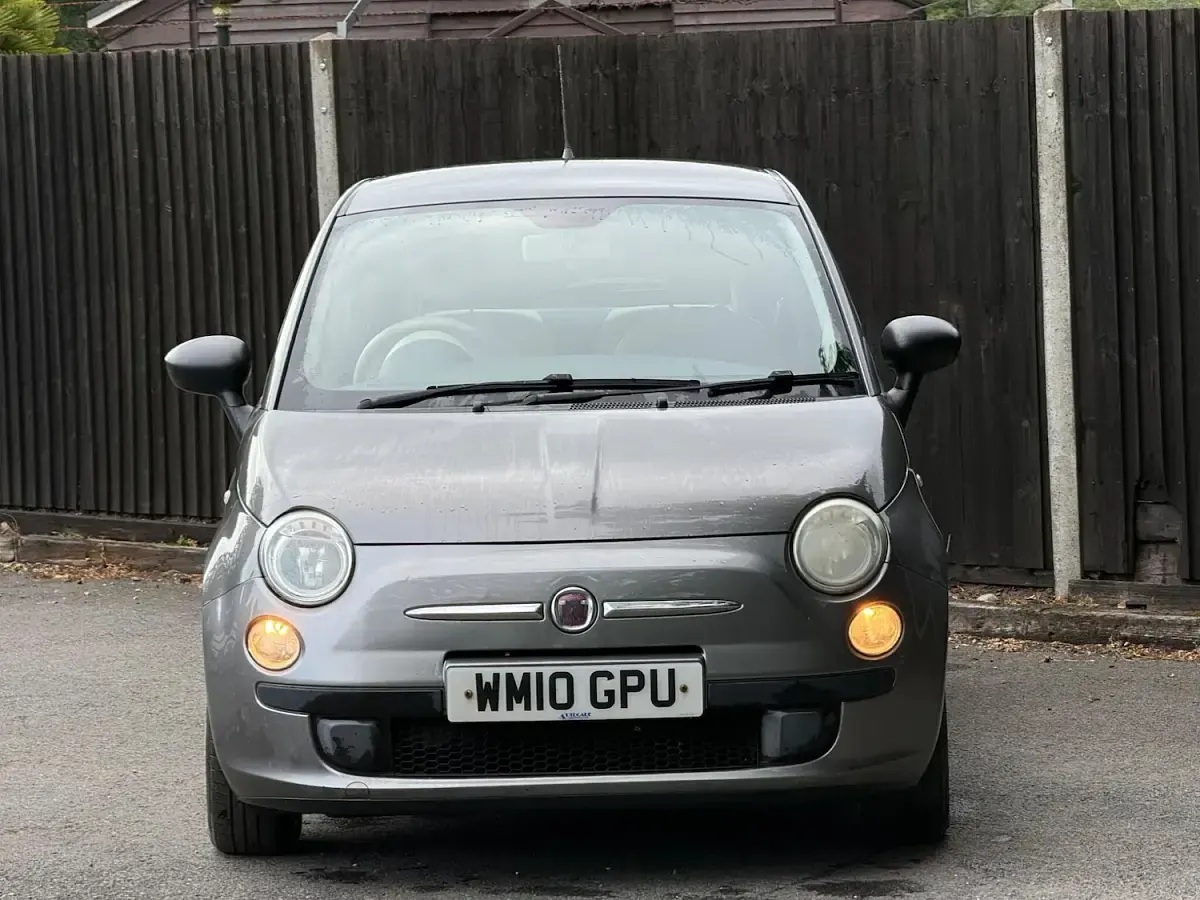 Used Fiat 500 Pop 69 HP (50 kW) 2010 Grey Hatchback