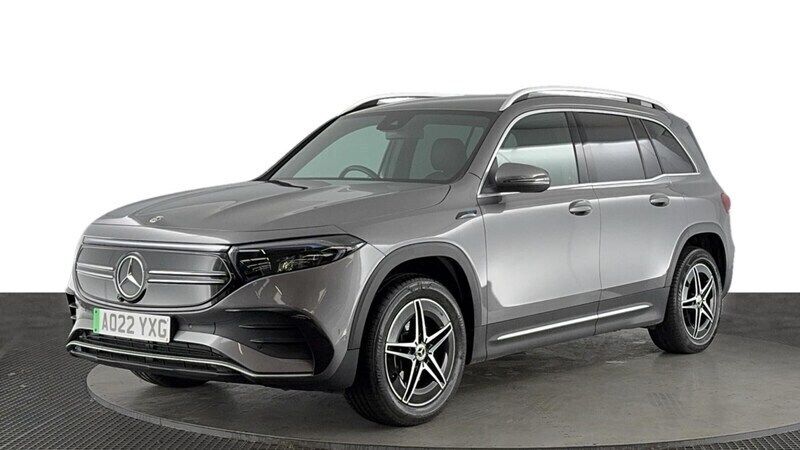 Grey Used 2022 Mercedes EQB300 AMG line SUV | £25,670 (Fair price) - Image 1/4
