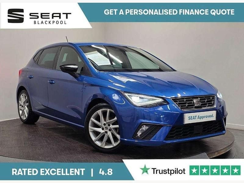 Blue Used 2023 Seat Ibiza FR Hatchback | £12,965 (Fair price) - Image 1/4