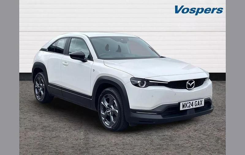 White Used 2024 Mazda MX30 Prime-Line SUV | £19,750 (Good price) - Image 1/3