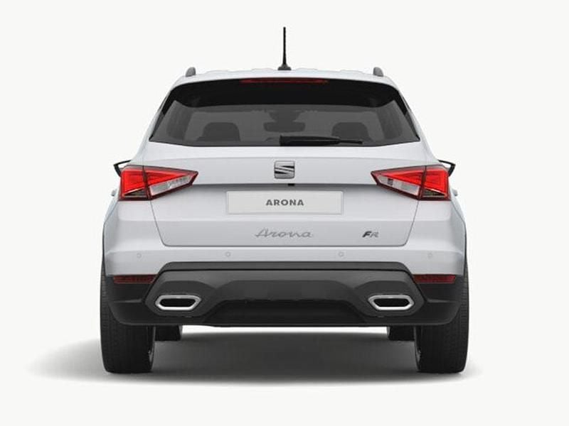 New Seat Arona Black Edition 2026 Glacial white with grey roof SUV