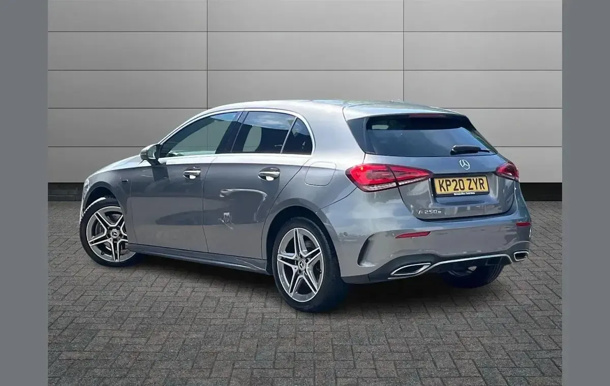 Used Mercedes A250 Executive 214 HP (157 kW) 2020 Grey Hatchback