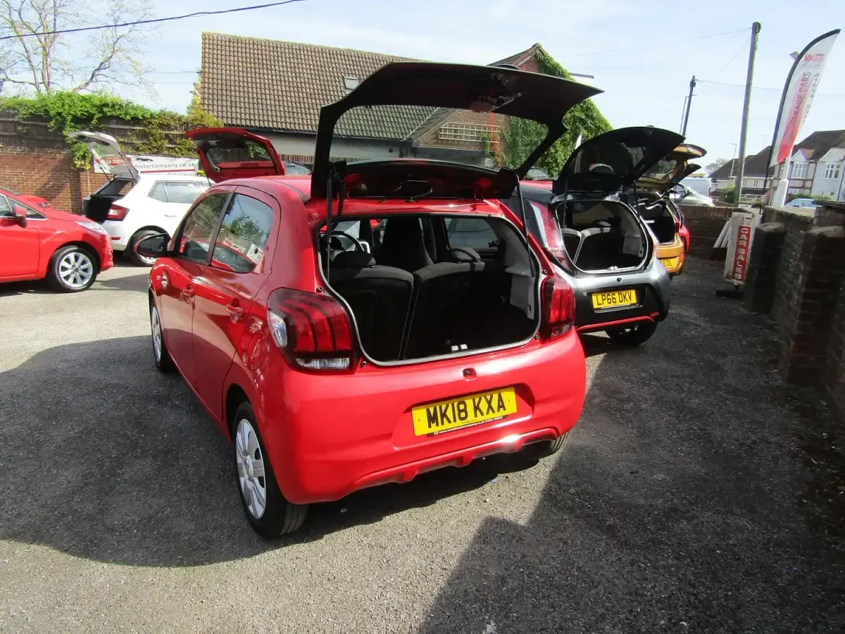 Used Peugeot 108 Active 2018 Red Hatchback