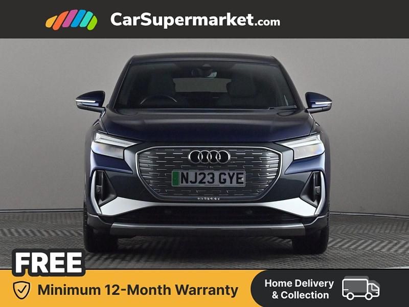 Used Audi Q4 e-tron S-Line 150 kW (204 HP) 2023 Blue SUV