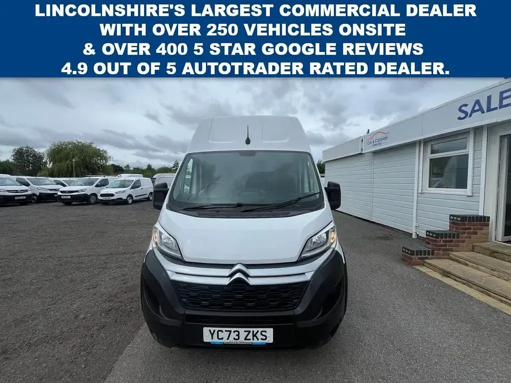 Used Citroën Relay 140 HP (102 kW) 2023 White Van