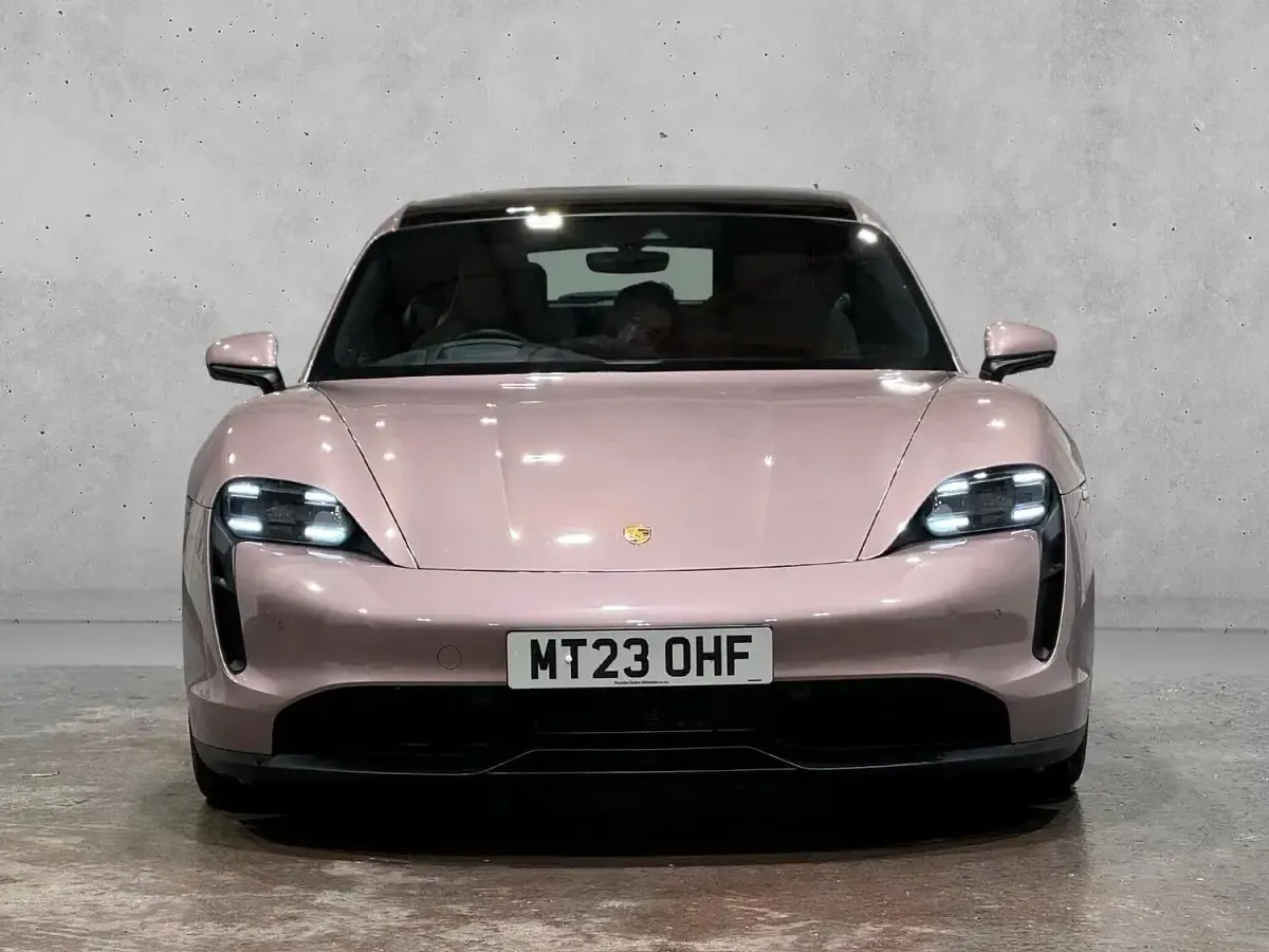 Used Porsche Taycan Performance Package 11 kW (15 HP) 2023 Pink Estate