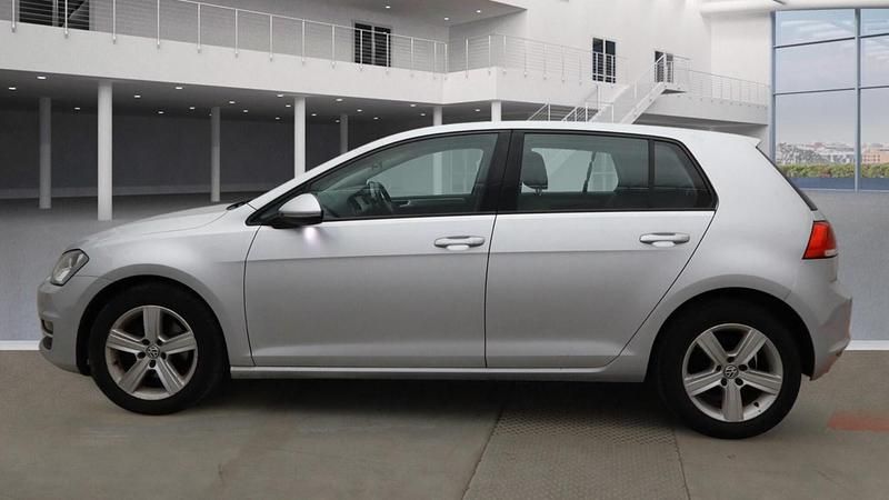 Used VW Golf VII Match 110 HP (80 kW) 2015 Silver Hatchback