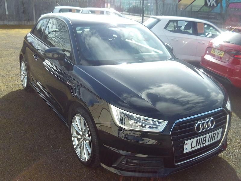 Used Audi A1 S-Line 2018 Black Hatchback