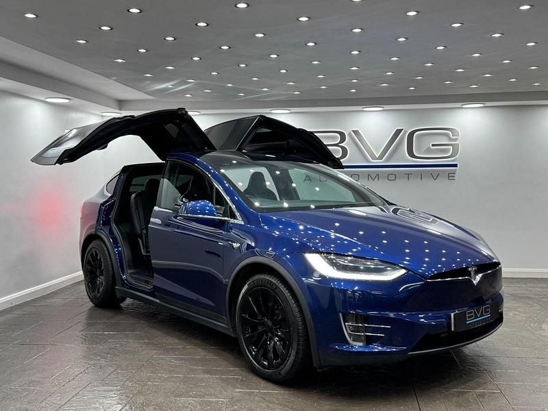 Used Tesla Model X 244 kW (333 HP) 2018 Blue SUV