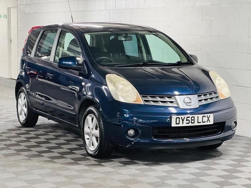 Blue Used 2008 Nissan Note Acenta MPV | £789 (Good price) - Image 1/4
