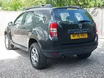 Used Dacia Duster 114 HP (83 kW) 2018 Black SUV