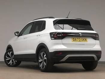 Used VW T-Cross Black Edition 110 HP (80 kW) 2023 White SUV