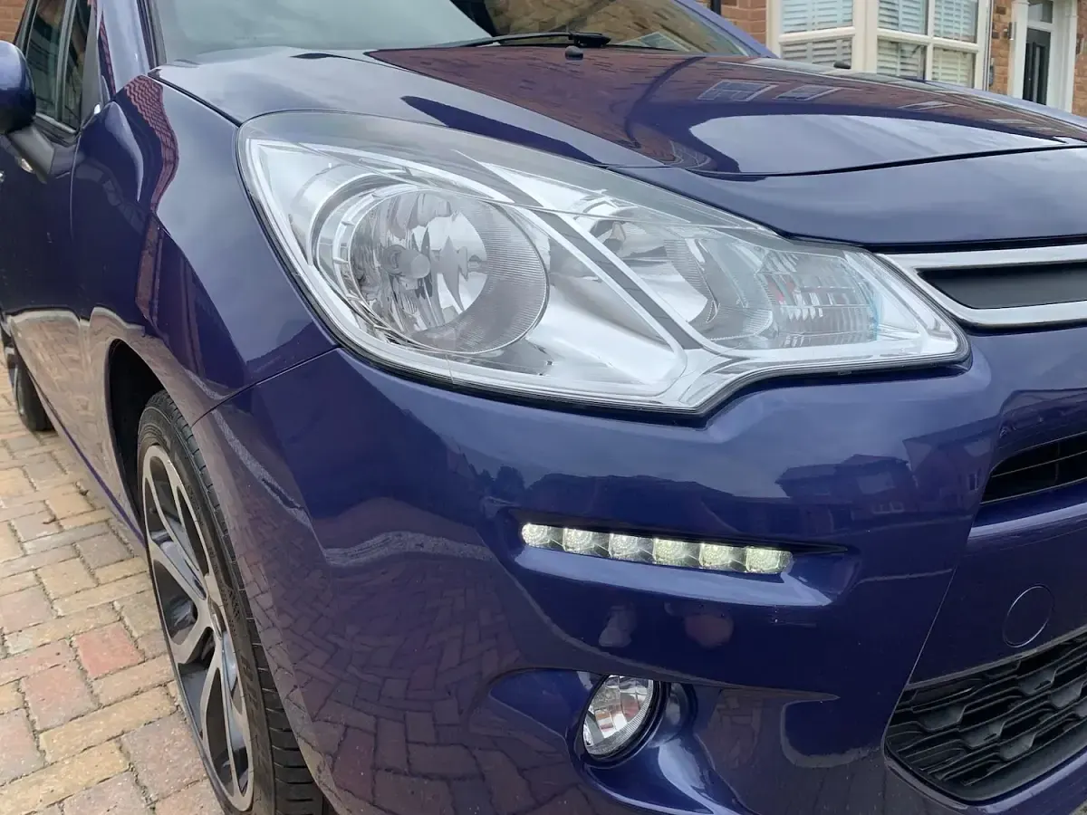 Used Citroën C3 PureTech 82 HP (60 kW) 2015 Blue Hatchback