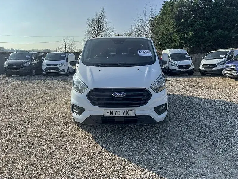 Used Ford Transit Custom Trend 130 HP (95 kW) 2021 White Van