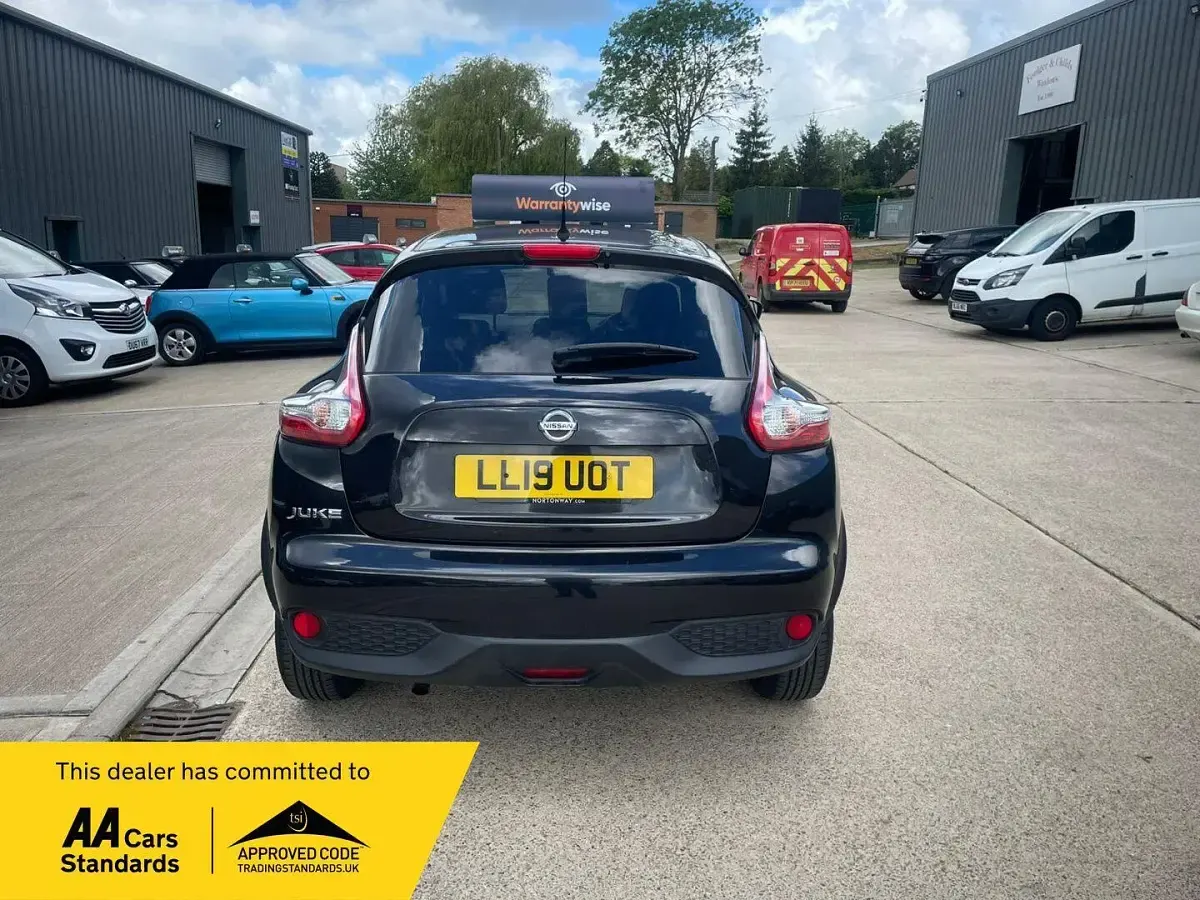 Used Nissan Juke Acenta 112 HP (82 kW) 2019 Black SUV