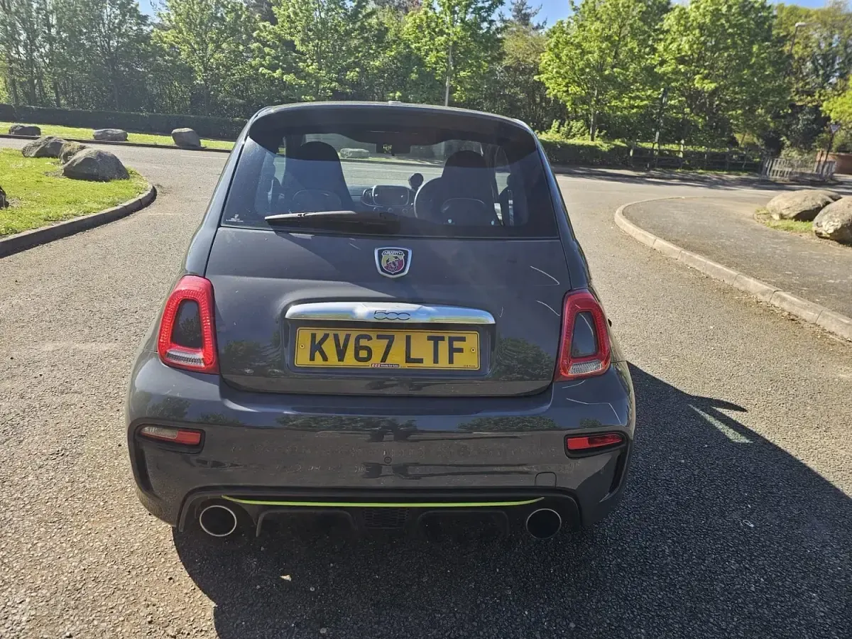 Used Abarth 595 145 HP (106 kW) 2017 Grey Hatchback