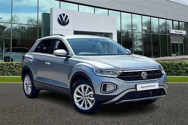 Silver Used 2025 VW T-Roc Match SUV | £24,980 (Fair price) - Image 1/4