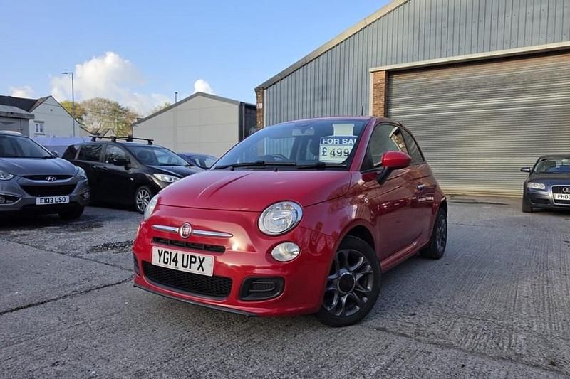 Used Fiat 500 S 69 HP (50 kW) 2014 Red Hatchback