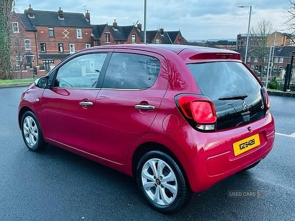 Used Citroën C1 Flair 82 HP (60 kW) 2018 Red Hatchback