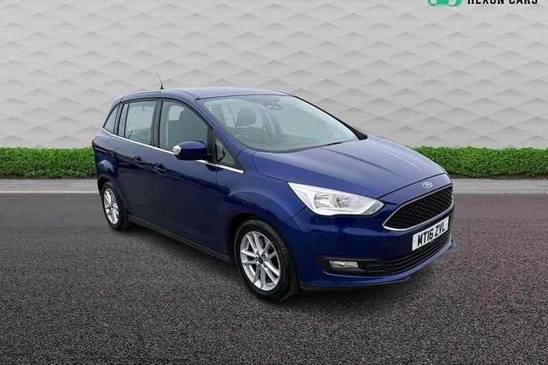 Used Ford Grand C-Max Zetec 120 HP (88 kW) 2016 Blue MPV