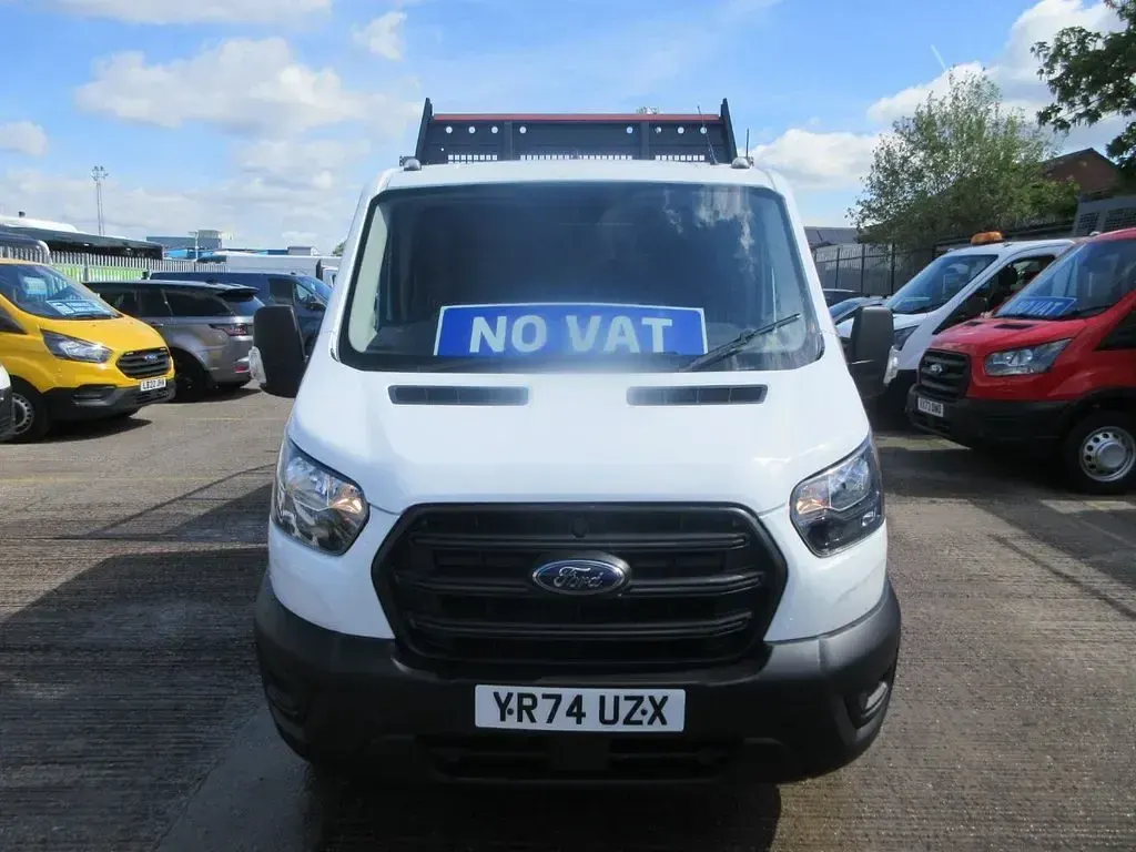 Used Ford Transit 130 HP (95 kW) 2024 White Cabriolet