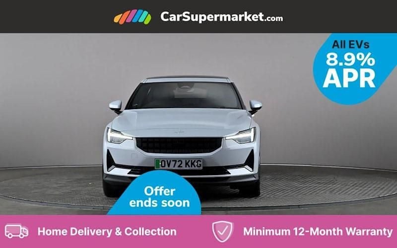 Silver Used 2022 Polestar 2 Sedan | £19,697 (Good price) - Image 1/3