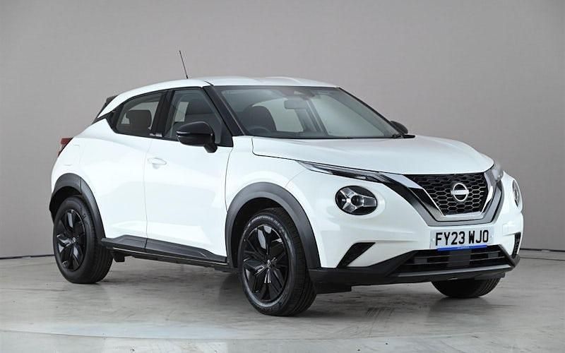 Used Nissan Juke Acenta 114 HP (83 kW) 2023 White SUV