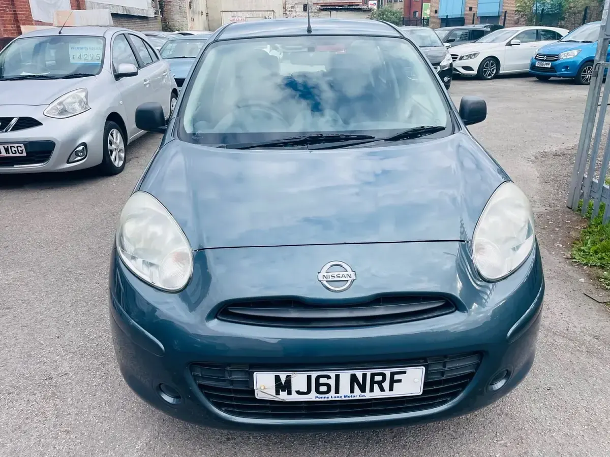 Used Nissan Micra Visia 98 HP (72 kW) 2011 Grey Hatchback