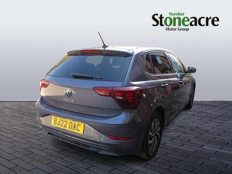 Used VW Polo Life 95 HP (69 kW) 2022 Grey Hatchback