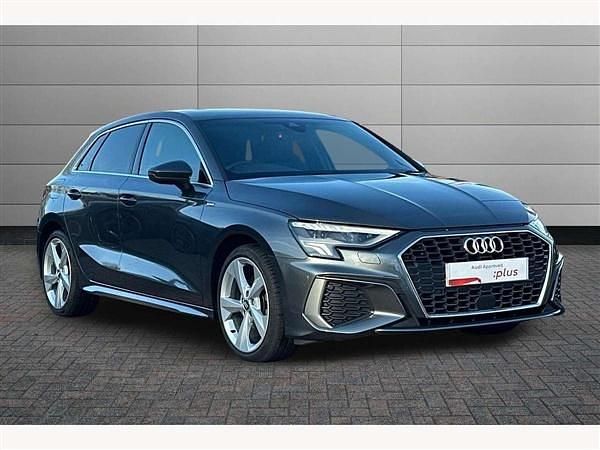 Grey Used 2020 Audi A3 S-Line Hatchback | £20,895 (A bit pricey) - Image 1/4