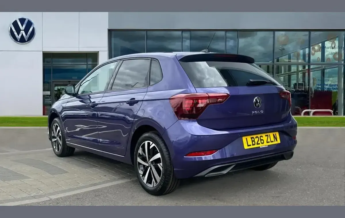 New VW Polo Match 95 HP (69 kW) 2026 Vibrant violet metallic Hatchback