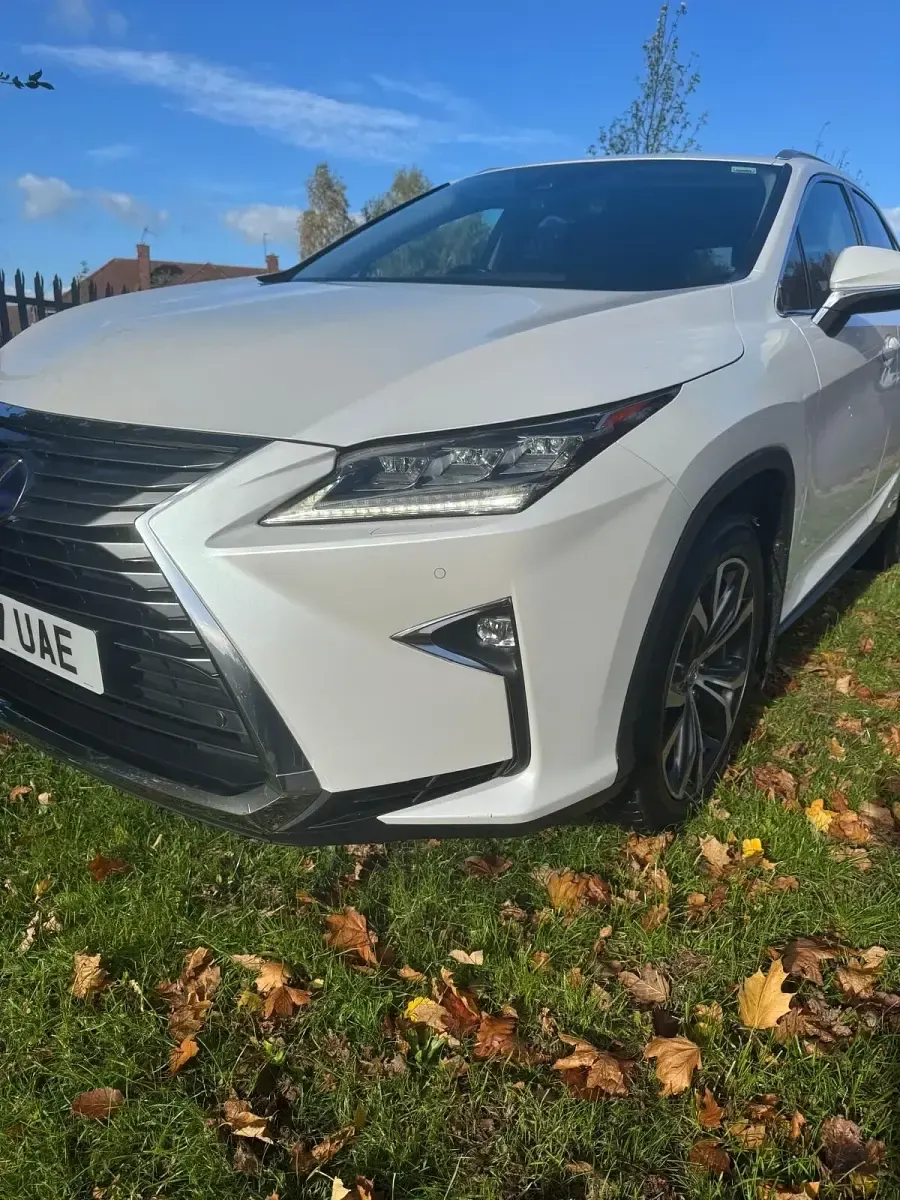 Used Lexus RX450h Luxury Line 2017 White SUV