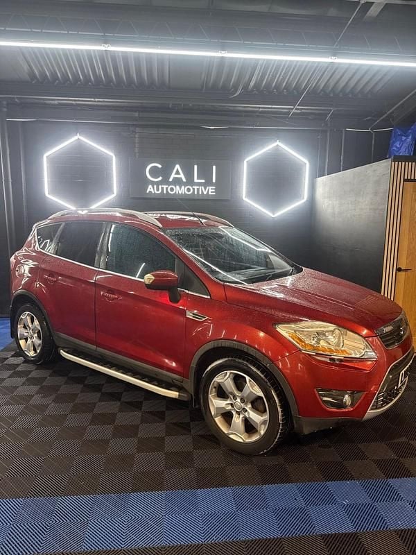 Red Used 2009 Ford Kuga Titanium SUV | £1,995 (Fair price) - Image 1/4