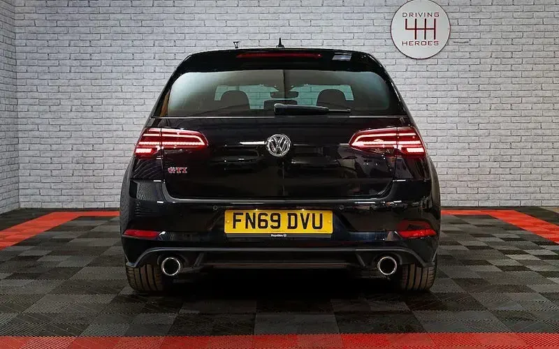 Used VW Golf VIII GTI 245 HP (180 kW) 2020 Black Hatchback