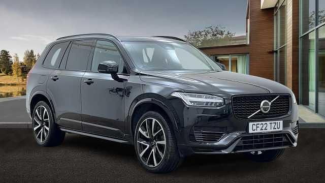 Black Used 2022 Volvo XC90 Ultimate SUV | £44,294 (Fair price) - Image 1/4