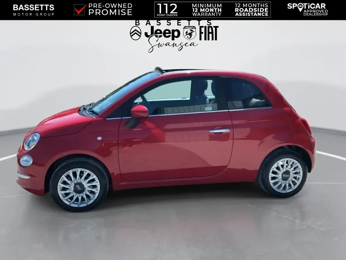 Used Fiat 500C S 70 HP (51 kW) 2025 Red Cabriolet