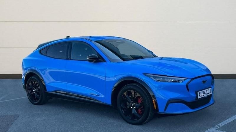 Grabber blue (premium colour) Used 2024 Ford Mustang Mach-E Premium SUV | £30,990 (A bit pricey) - Image 1/4