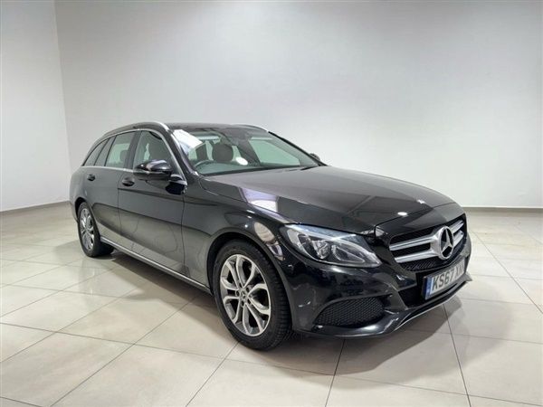 Black Used 2017 Mercedes C220 Estate | £10,500 (Good price) - Image 1/1