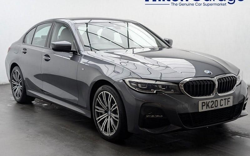 Grey Used 2020 BMW 330e M Sport Sedan | £18,850 (Good price) - Image 1/4