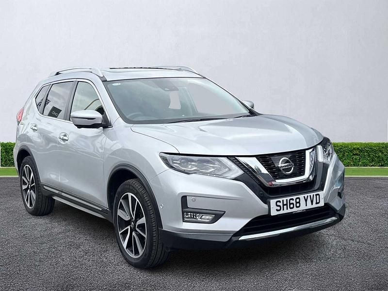 Silver Used 2018 Nissan X-Trail Tekna SUV | £14,499 (A bit pricey) - Image 1/4