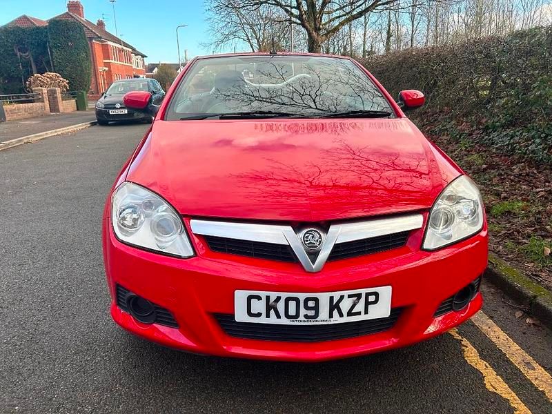 Used Vauxhall Tigra 2009 Red Cabriolet