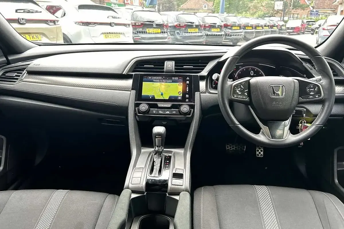 Used Honda Civic Sport 182 HP (133 kW) 2019 Crystal black Hatchback