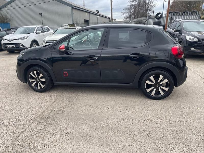 Begagnad Citroën C3 Flair 82 HK (60 kW) 2018 Svart Halvkombi