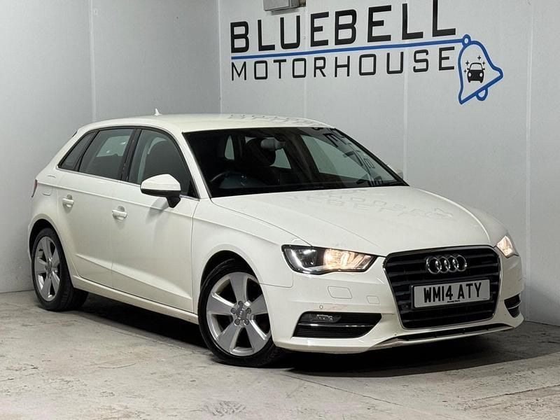 White Used 2014 Audi A3 Sport Hatchback | £5,495 (Good price) - Image 1/3