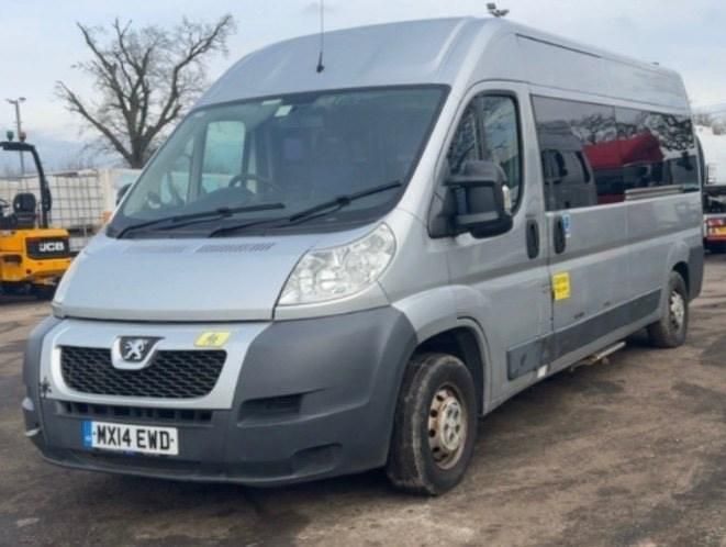 Silver Used 2014 Peugeot Boxer Van | £5,499 (Super price) - Image 1/4