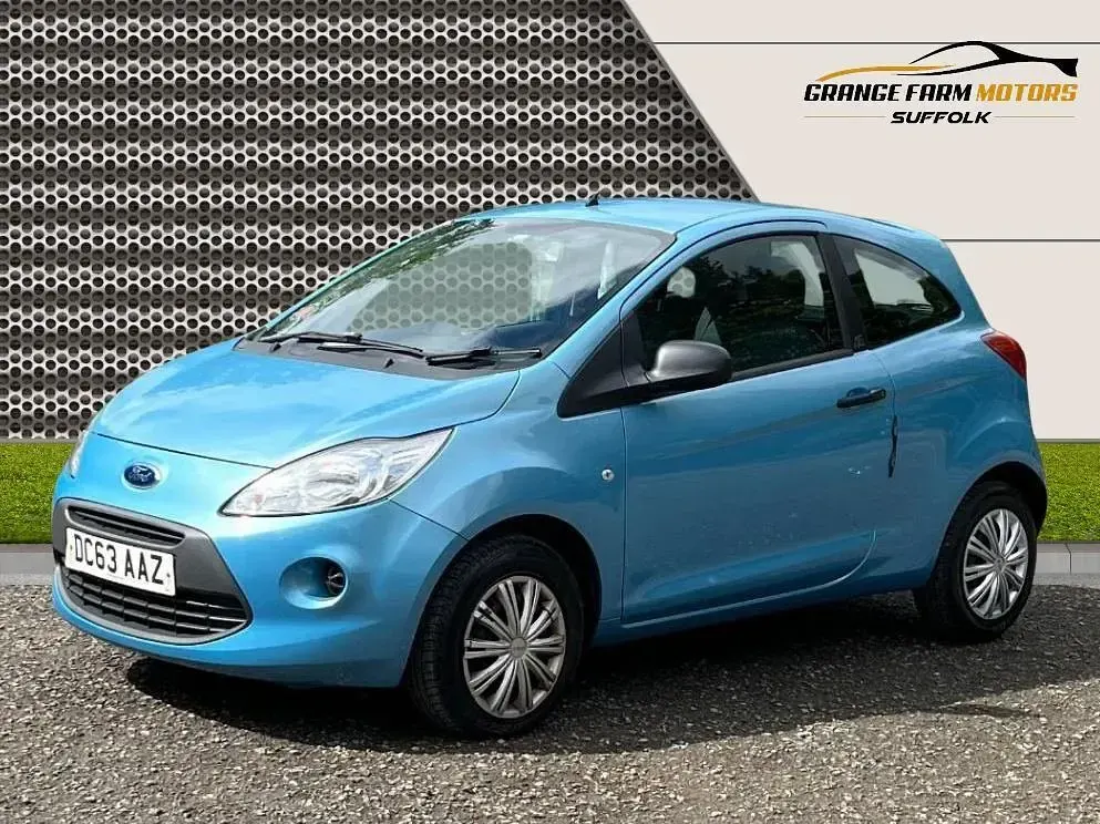 Used Ford Ka Studio 69 HP (50 kW) 2014 Blue Hatchback